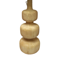 Lampa stołowa z drewna egzotycznego 95cm